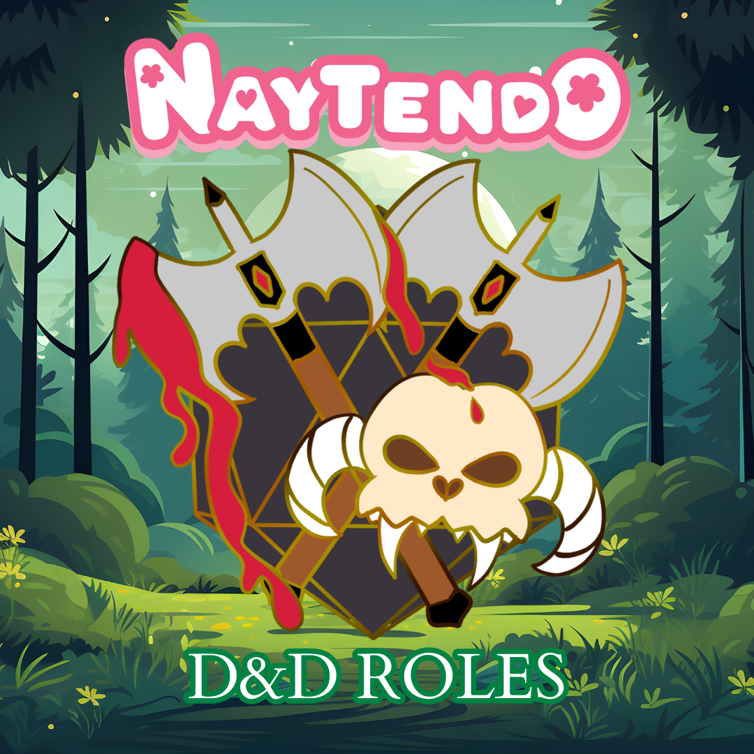 Dungeons & Dragons Role Enamel Pin // Barbarian