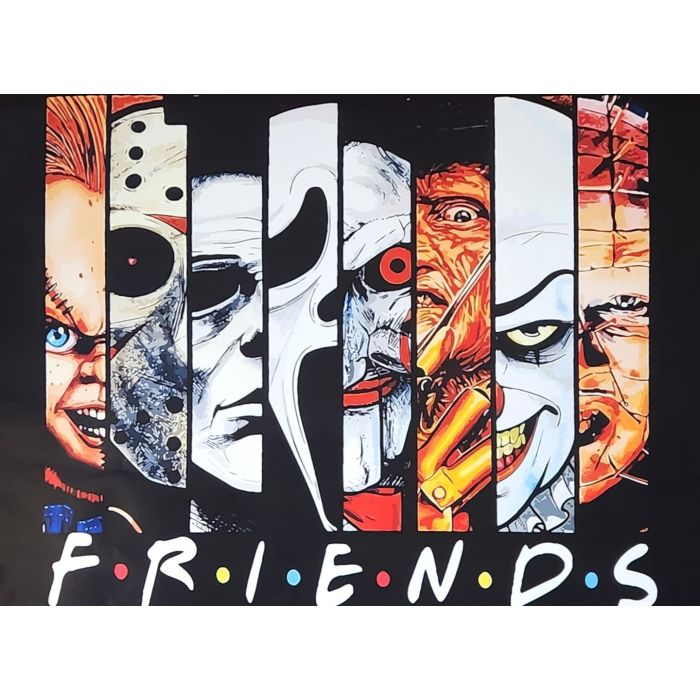 Slasher Horror Friends Poster