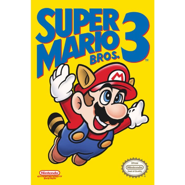 Super Mario Bros. 3 - Cover Poster
