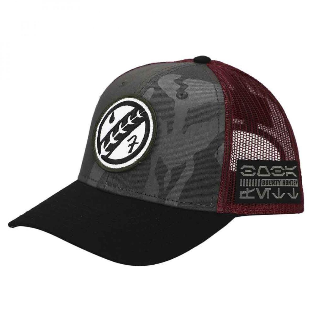 Star Wars TV Series Mandalorian Crest Embroidered Patch Trucker Hat