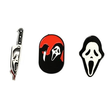 Ghostface Slasher Variety Pin 3-Pack