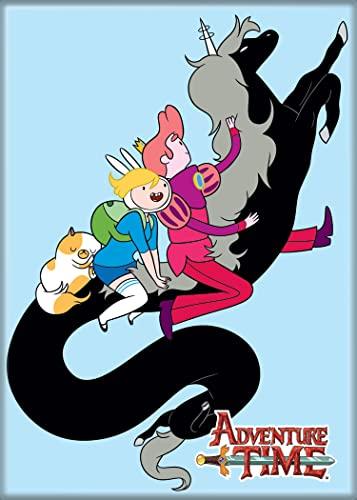 Adventure Time Fionna and Cake On Mono Magnet