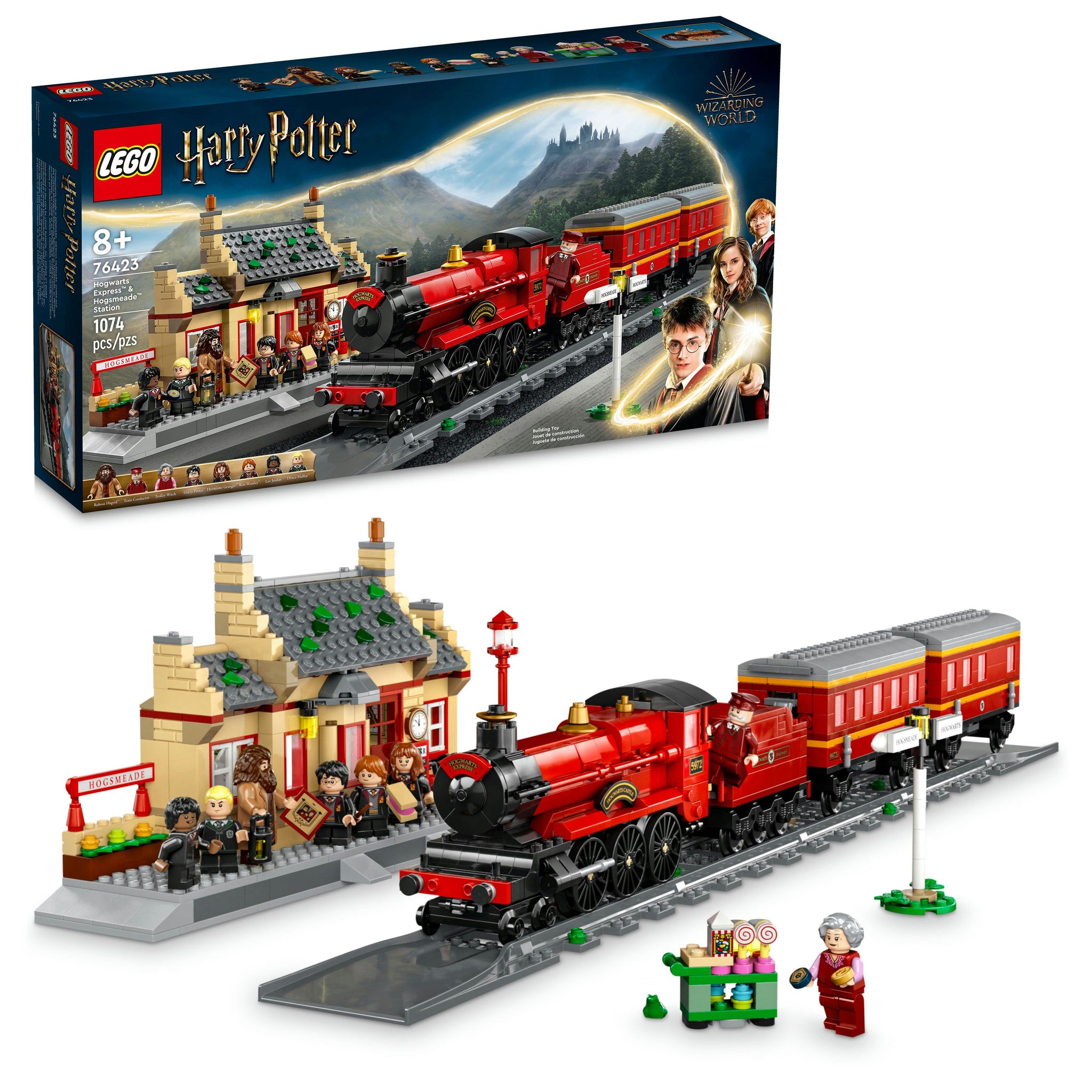 Hogwarts Express™ & Hogsmeade™ Station Lego Set