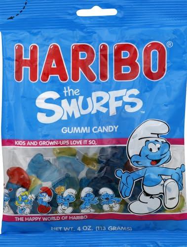 Haribo The Smurfs Gummi Candies 4oz