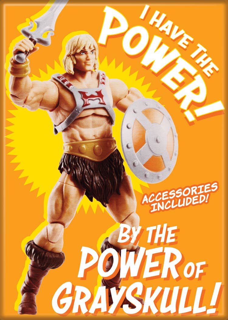 Masters of the Universe I Have The Power Magnet