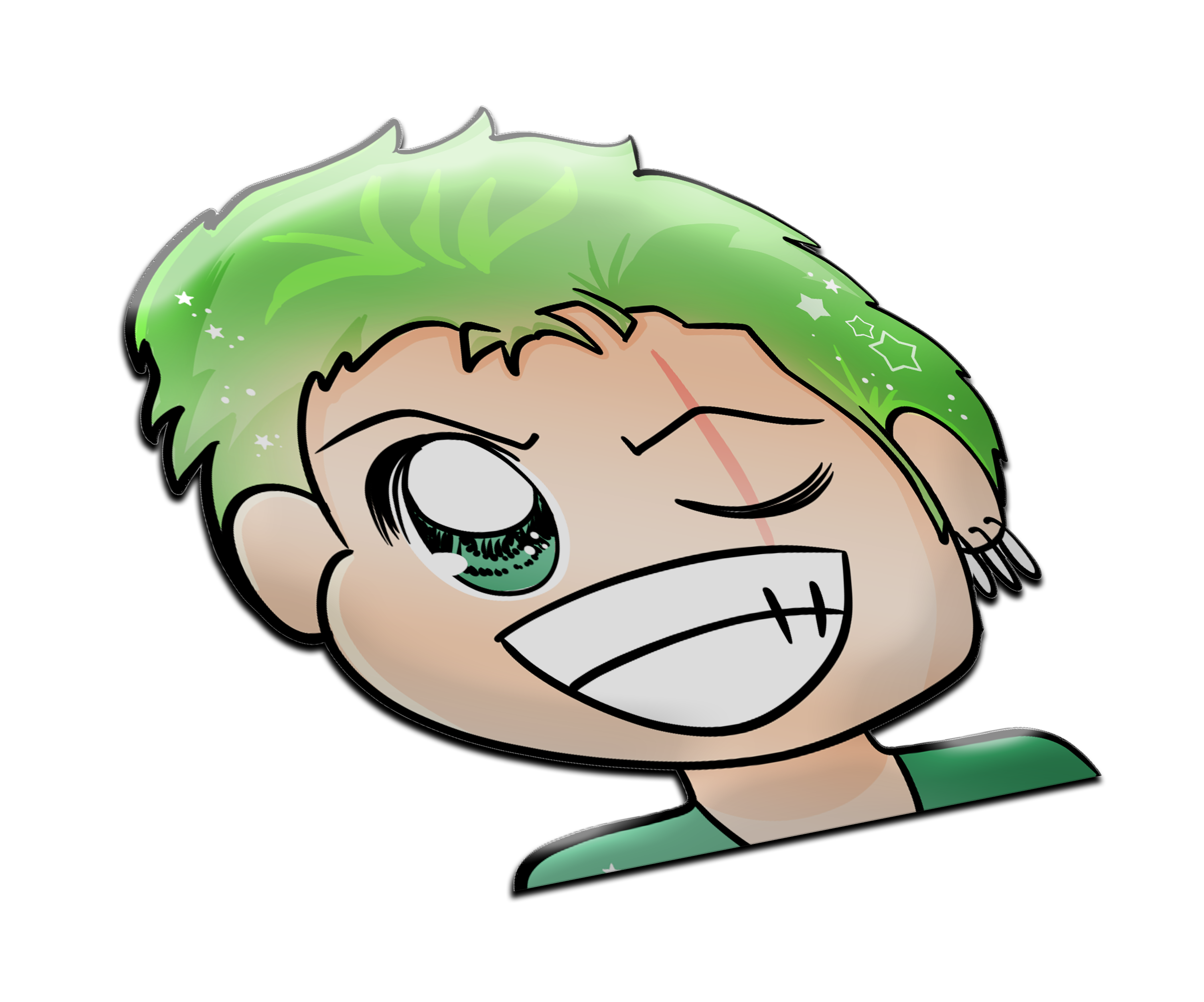 Zoro One Piece Anime Peeker