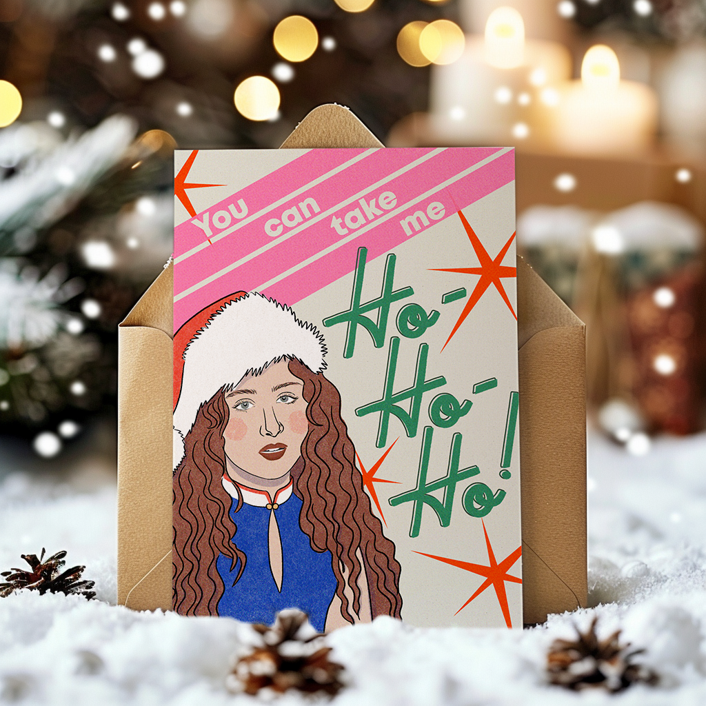 Chappell Roan Christmas Greeting Card