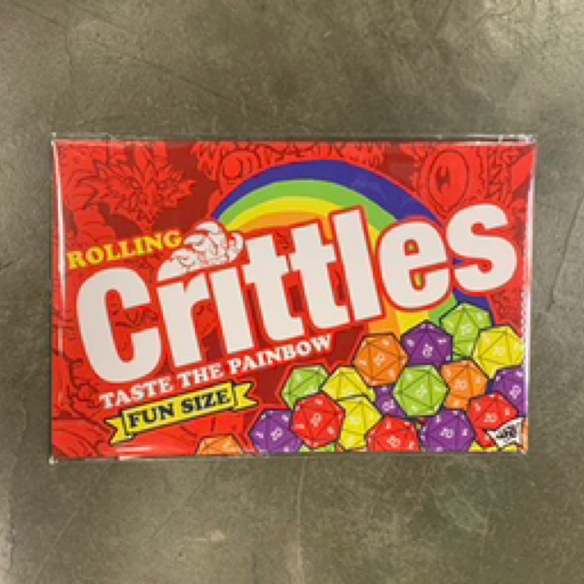 D&D "Crittles - Taste the Painbow" Print