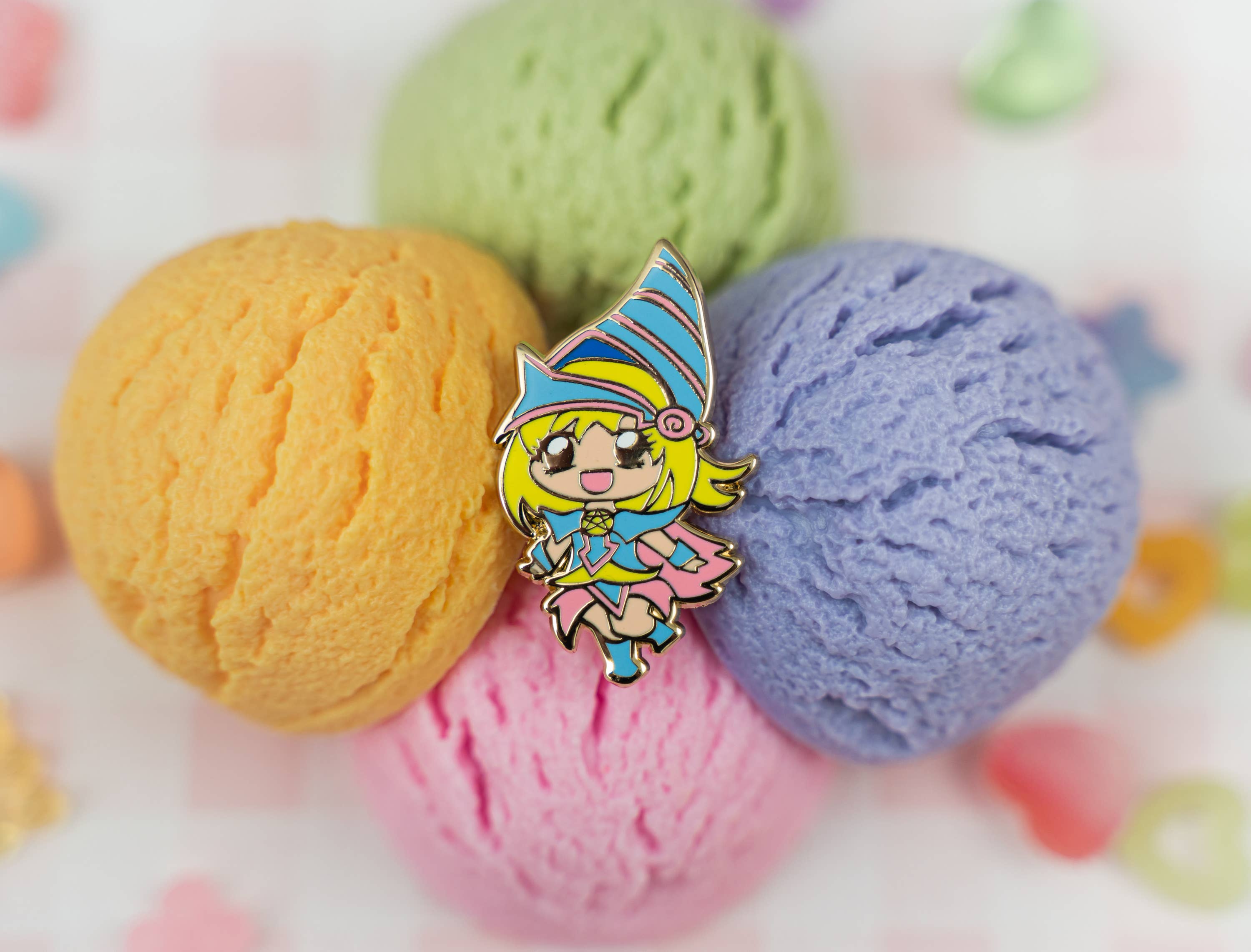 Dark Magician Girl Yu-Gi-Oh Enamel Pin Anime