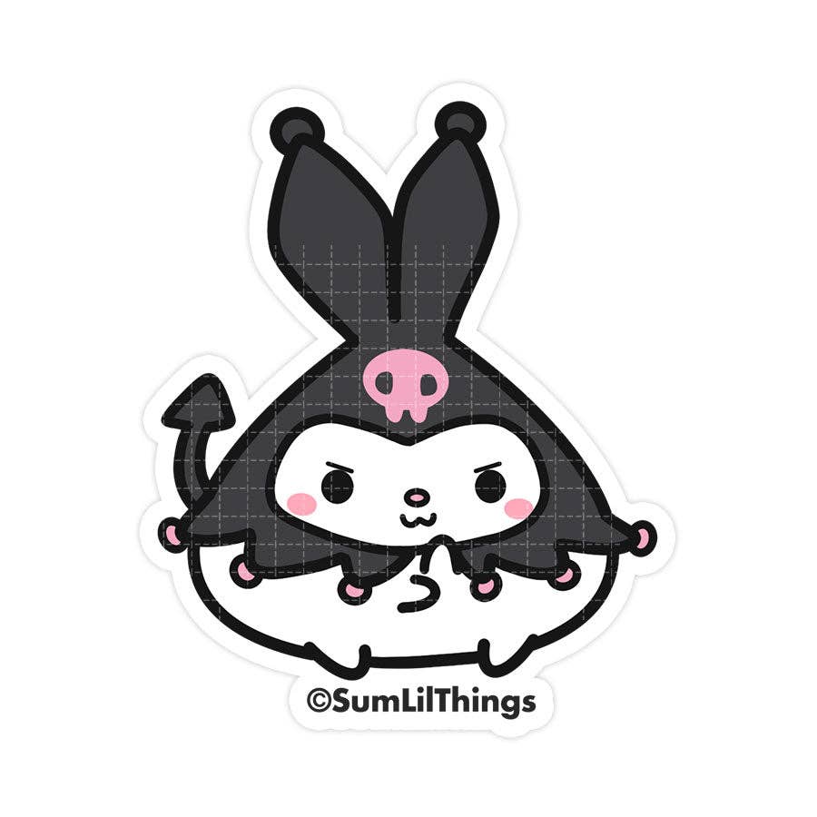 Vinyl Sticker - Kuromi Lil