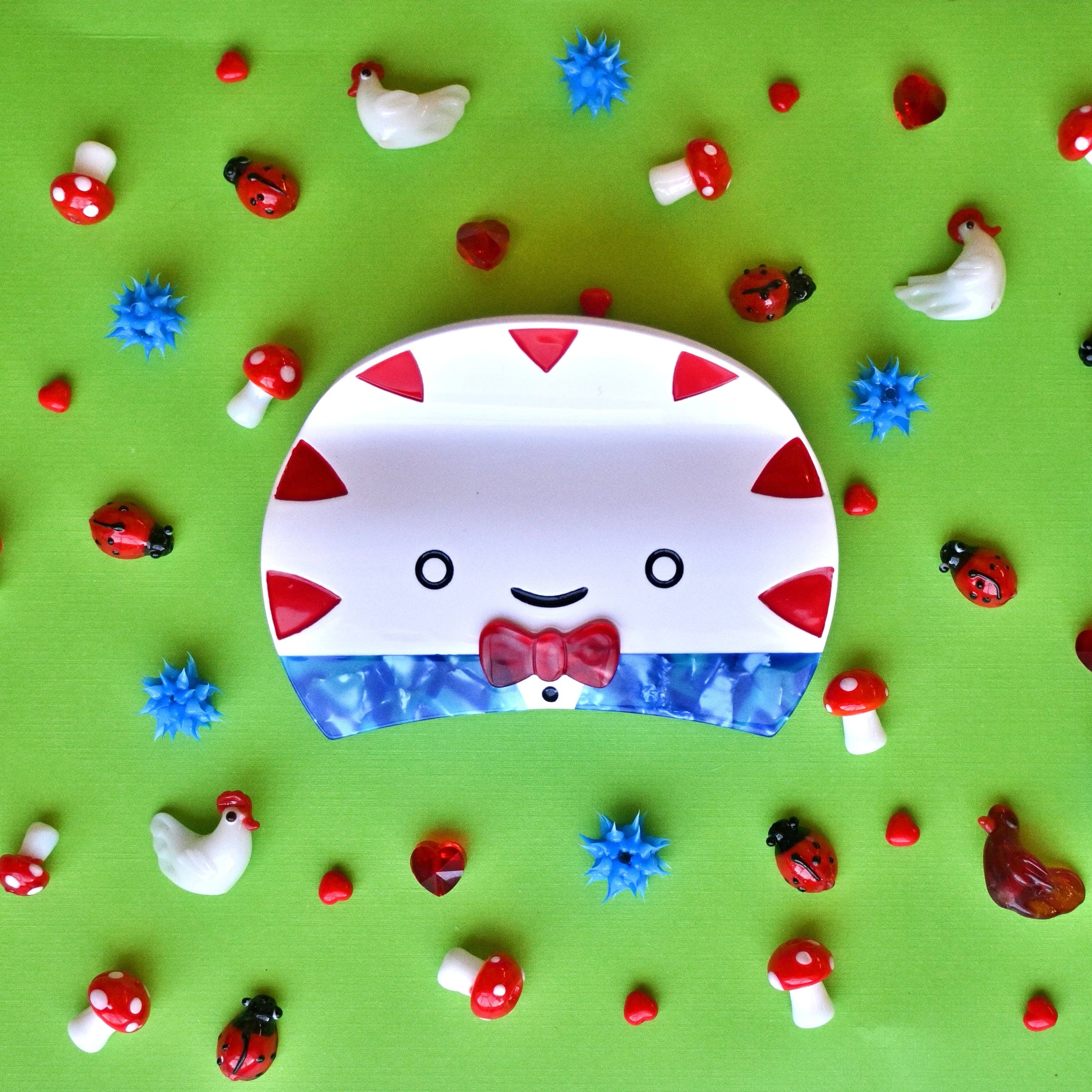 Peppermint Butler Hair Clip