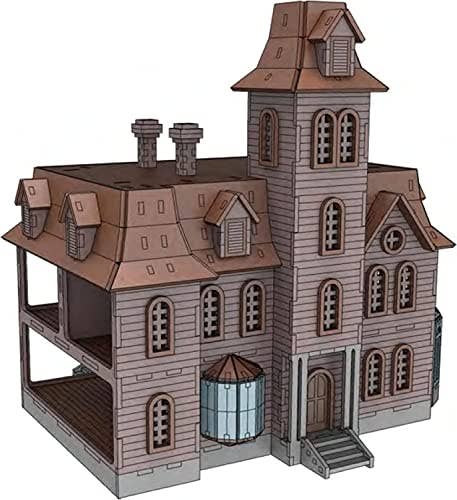 Addams Haunted Dollhouse- A Challenging 3D Puzzle