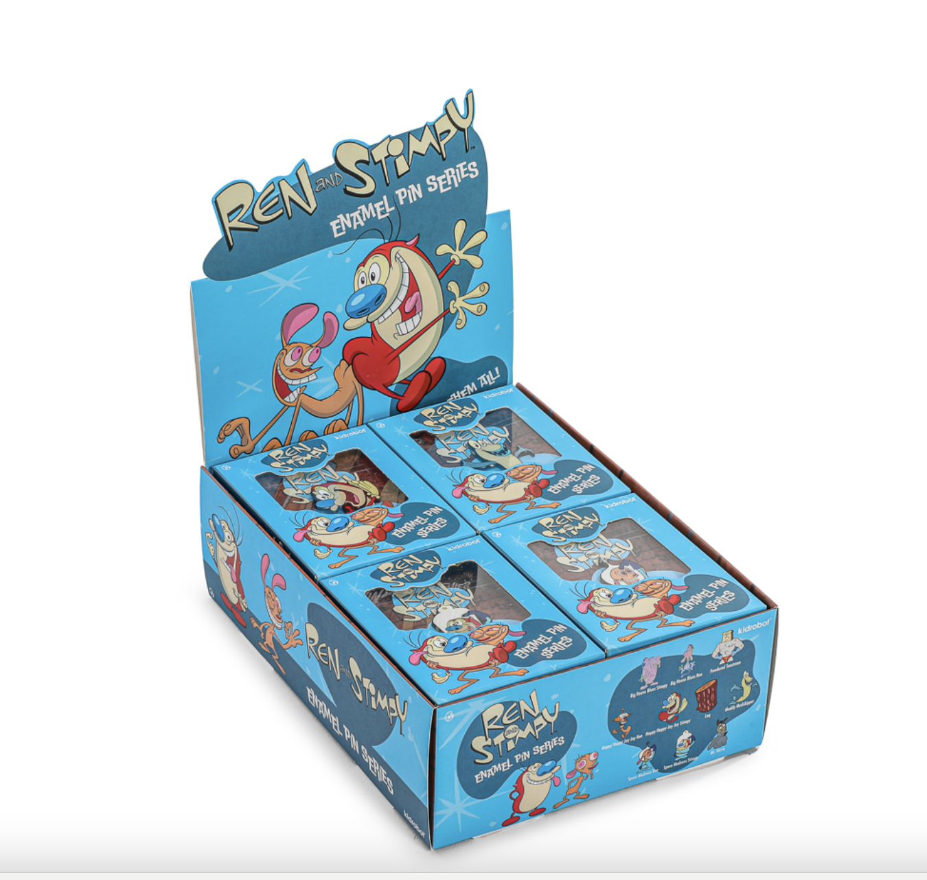 Ren and Stimpy 2" Enamel Pin