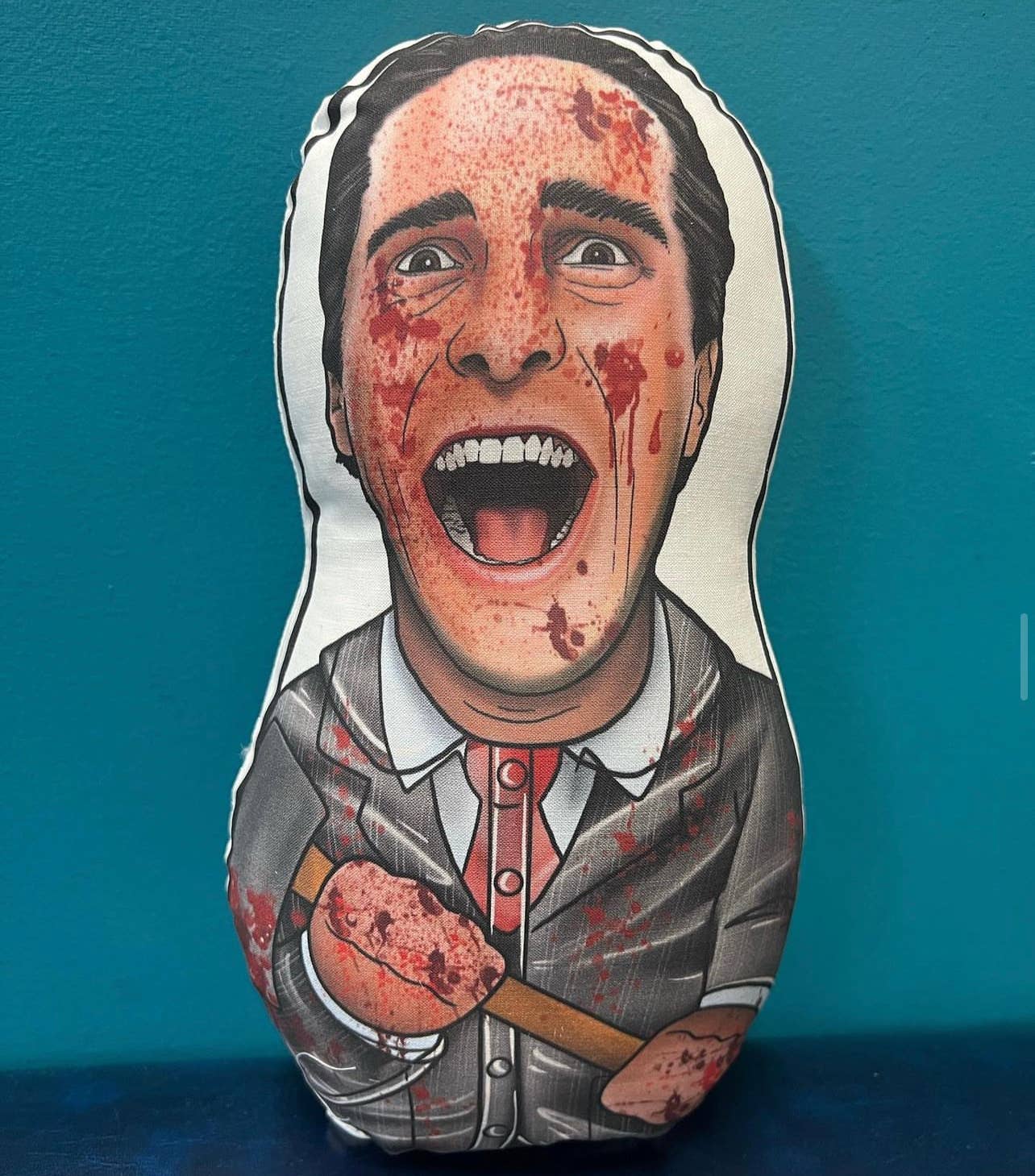 Patrick Bateman Inspired Plush Doll