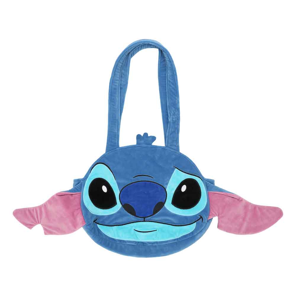 Lilo & Stitch 3D Plush Tote Bag with Drop Handle
