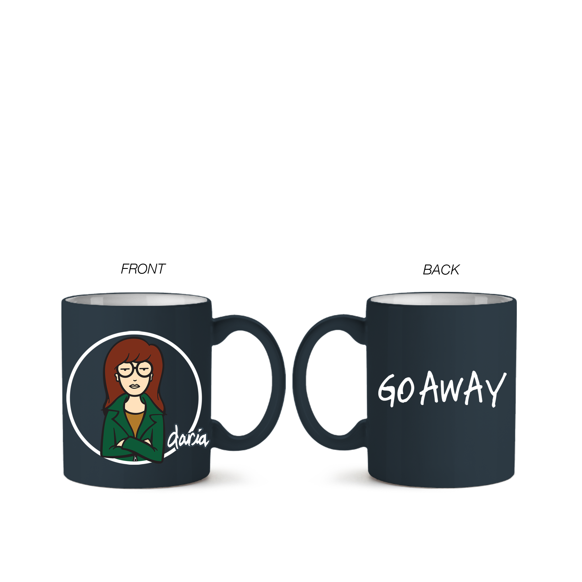 Daria I Hate Everybody 20oz Ceramic Mug