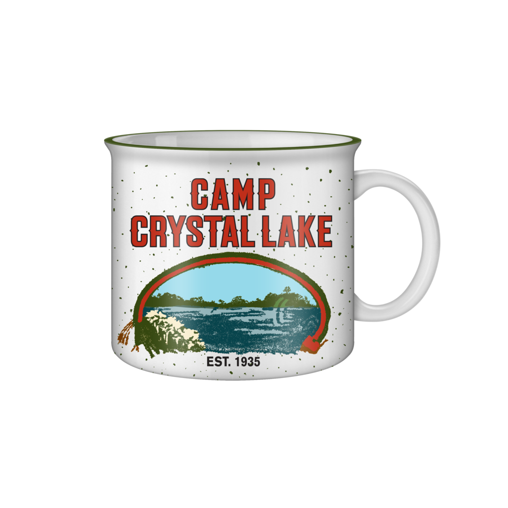 Friday the 13th Crystal Lake 20oz Ceramic Camper Mug