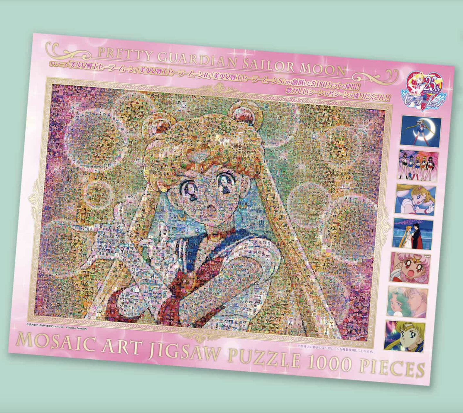 Sailor Moon Mosaic Art Puzzle (1000 Pieces)