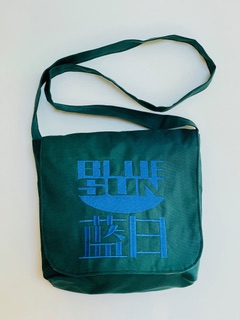 Firefly Inspired Blue Sun Messenger Bag