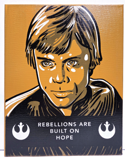 Rebellious Luke Print