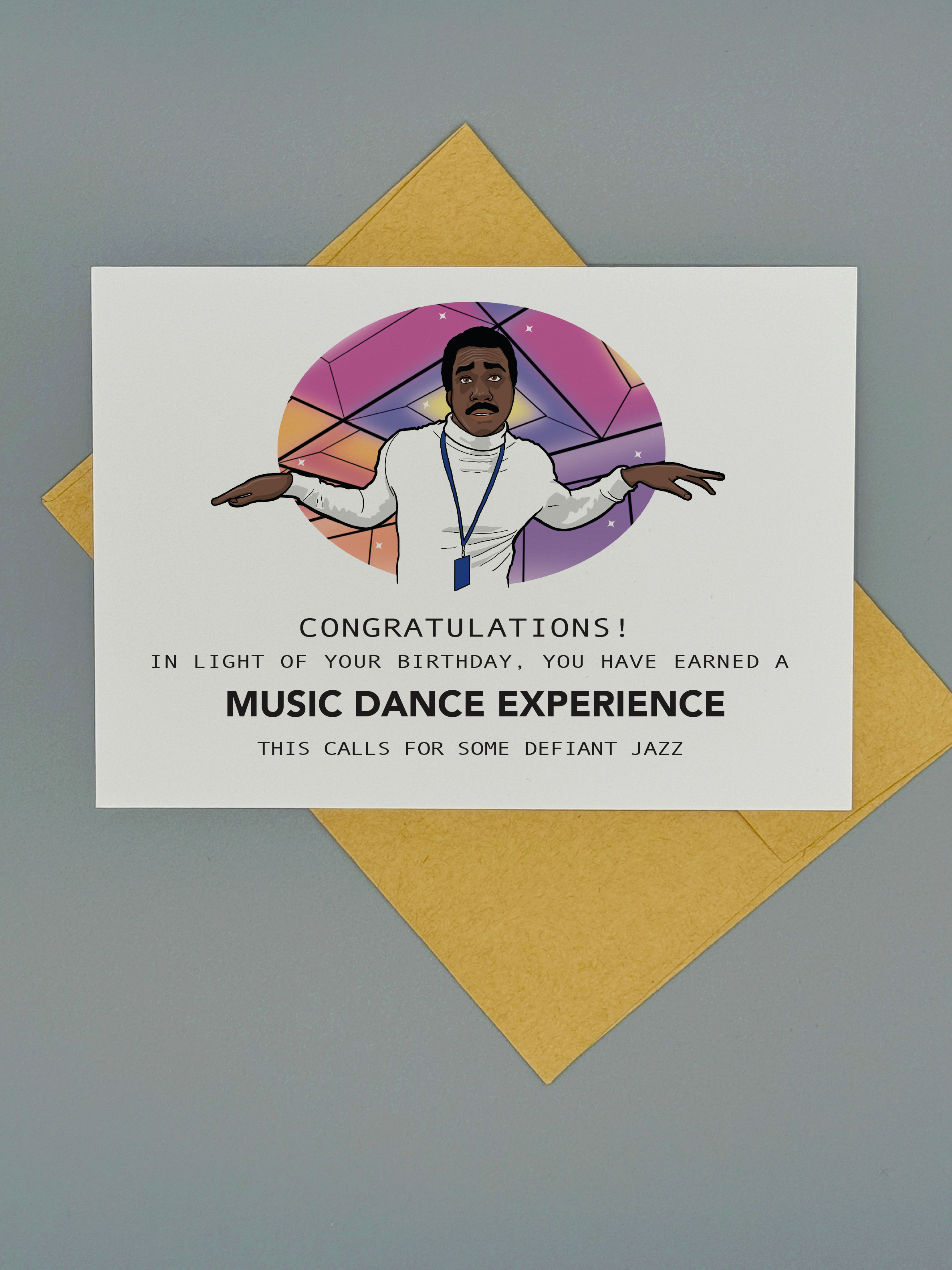 Greeting Card - Severance - Music Dance Experience Birthday