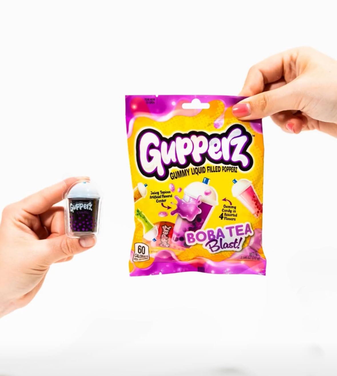 Gupperz Gummy Liquid Filled Gummy Candy Popperz