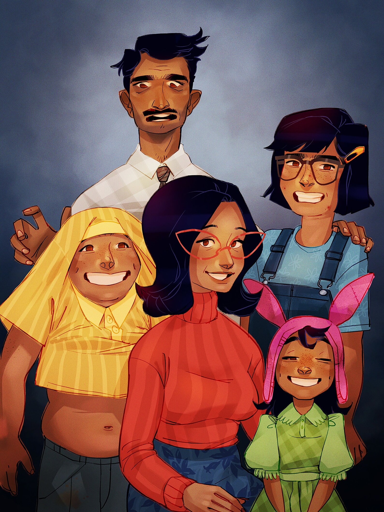 Belcher Family Portrait