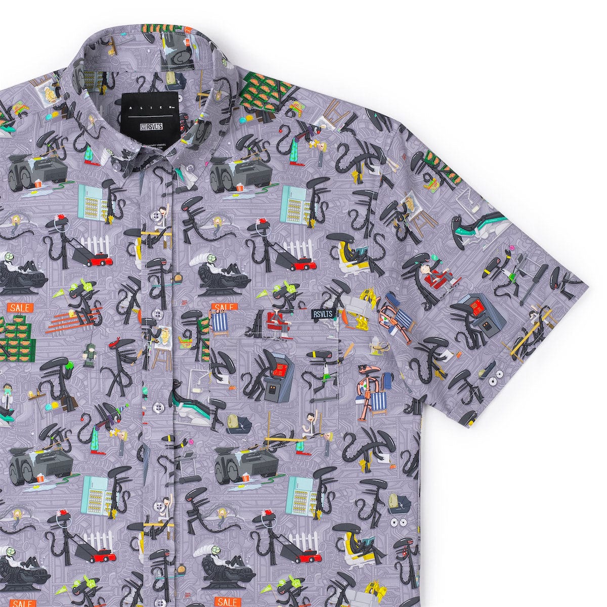 Alien "Xenolife" – KUNUFLEX Short Sleeve Shirt