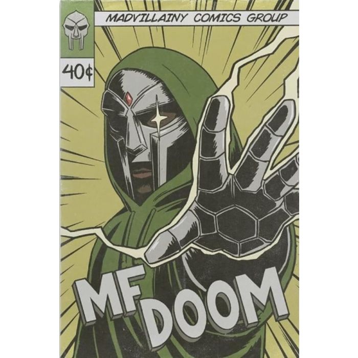 MF Doom - Madvillainy Comics Poster