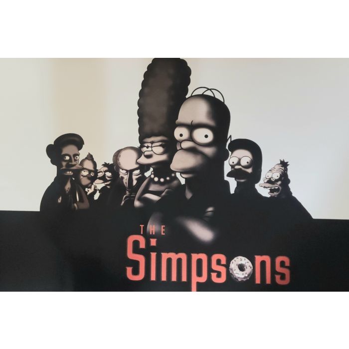 Simpsons - Sopranos' Poster