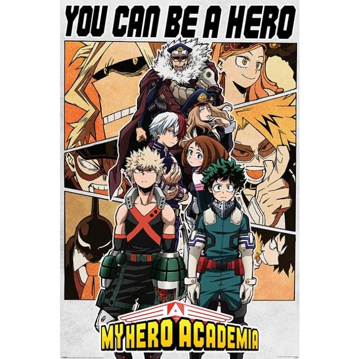 My Hero Academia (Be a Hero) Poster