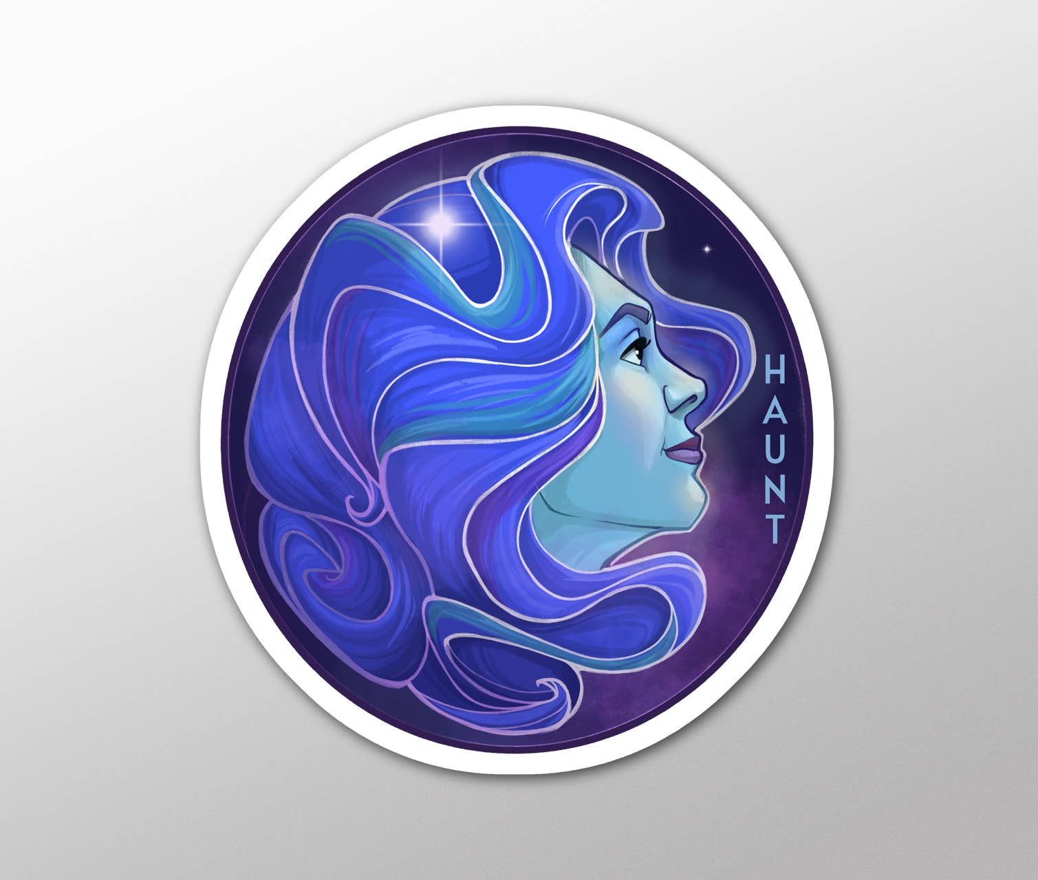 Haunt Madame Leota Individual Die Cut Sticker