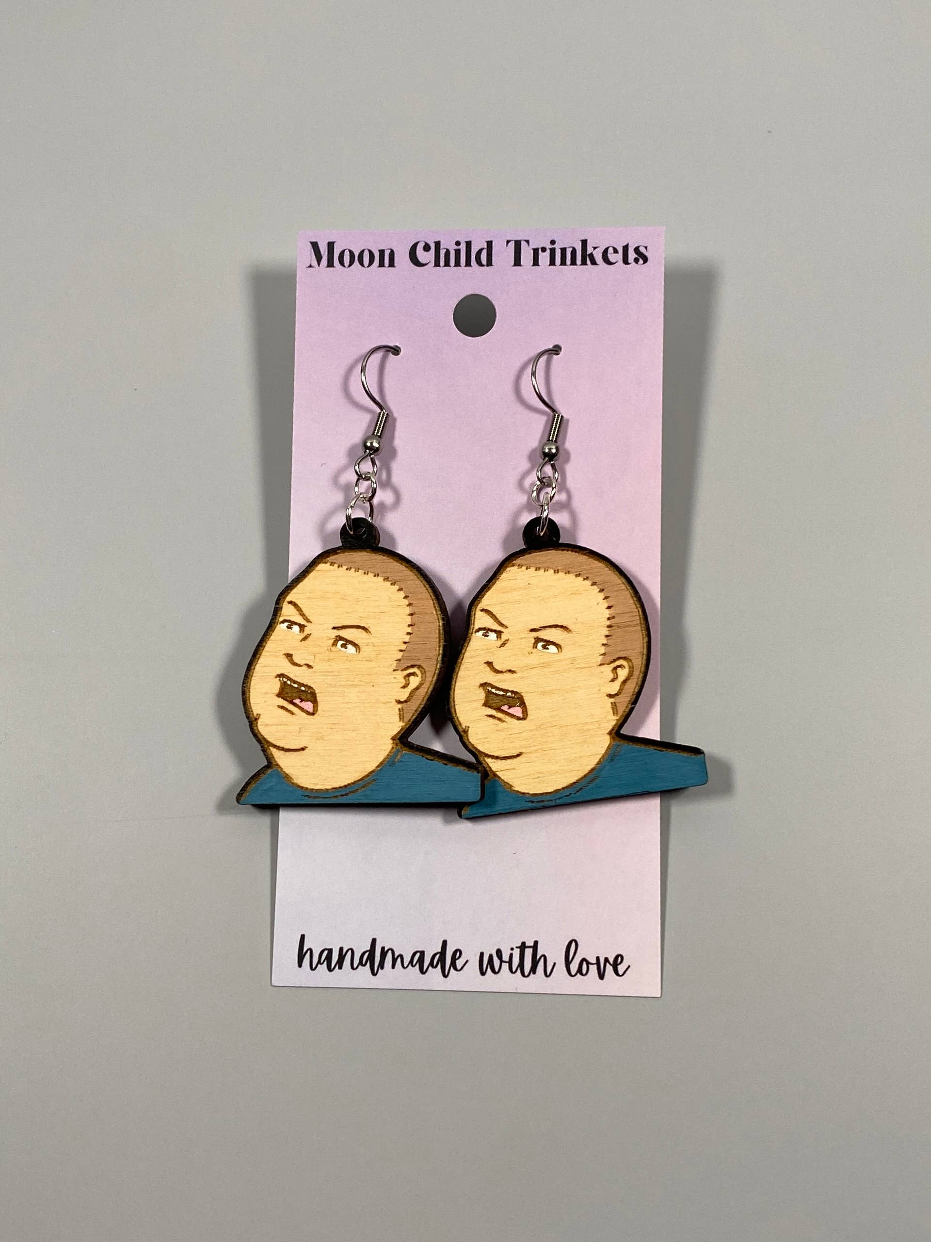 Bobby Cartoon Earrings - That's My Purse Pop Culture Gift
