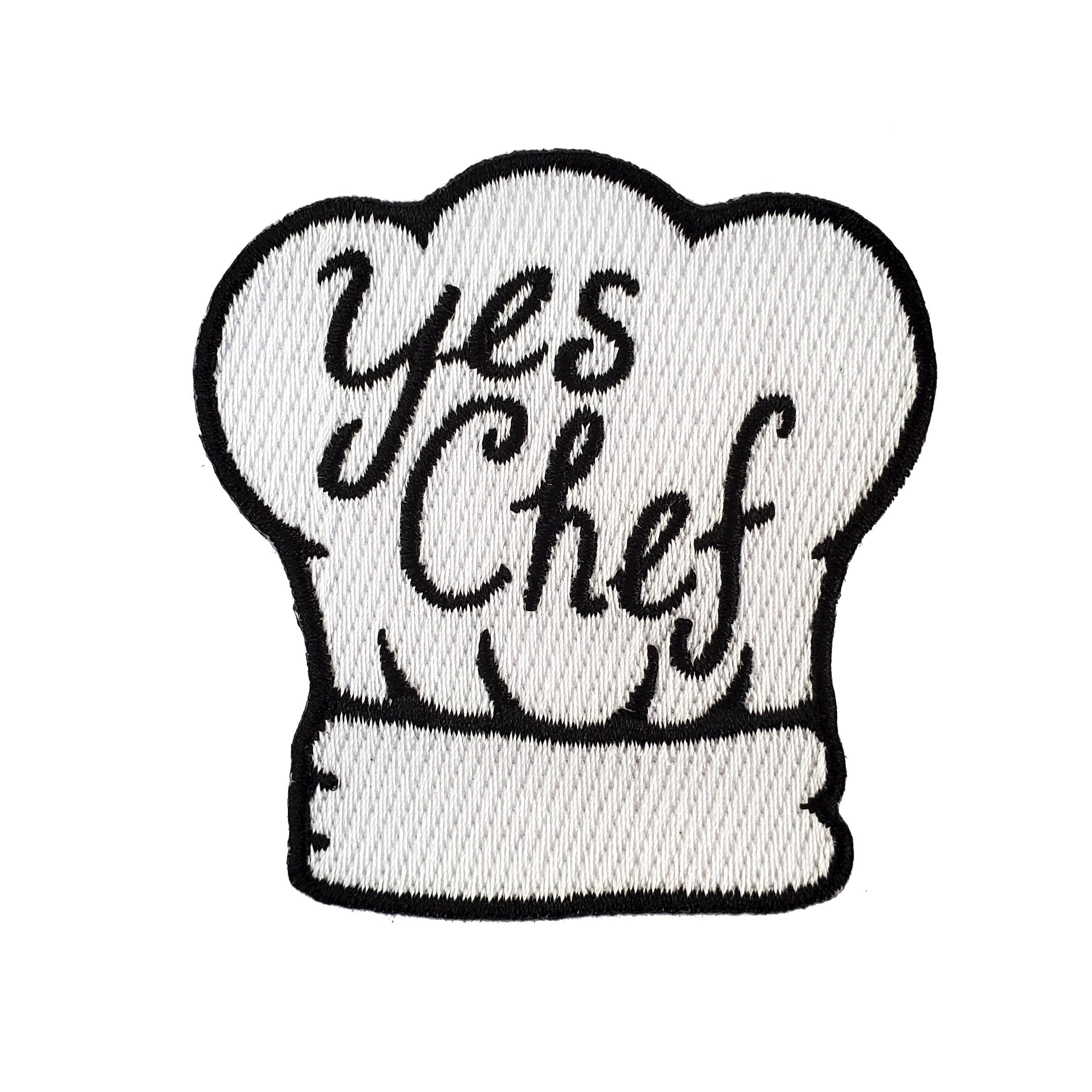 Yes Chef Embroidered Patch