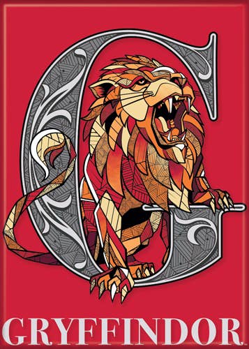 Harry Potter ST Gryffindor Crest Magnet 2.5" x 3.5"