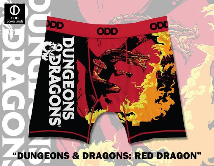 Dungeons & Dragons Fire - Mens Boxer Briefs