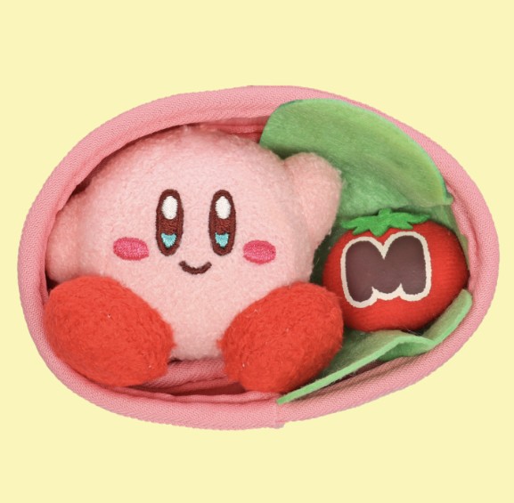 Kirby Diary obento Plush Toy 3.9″