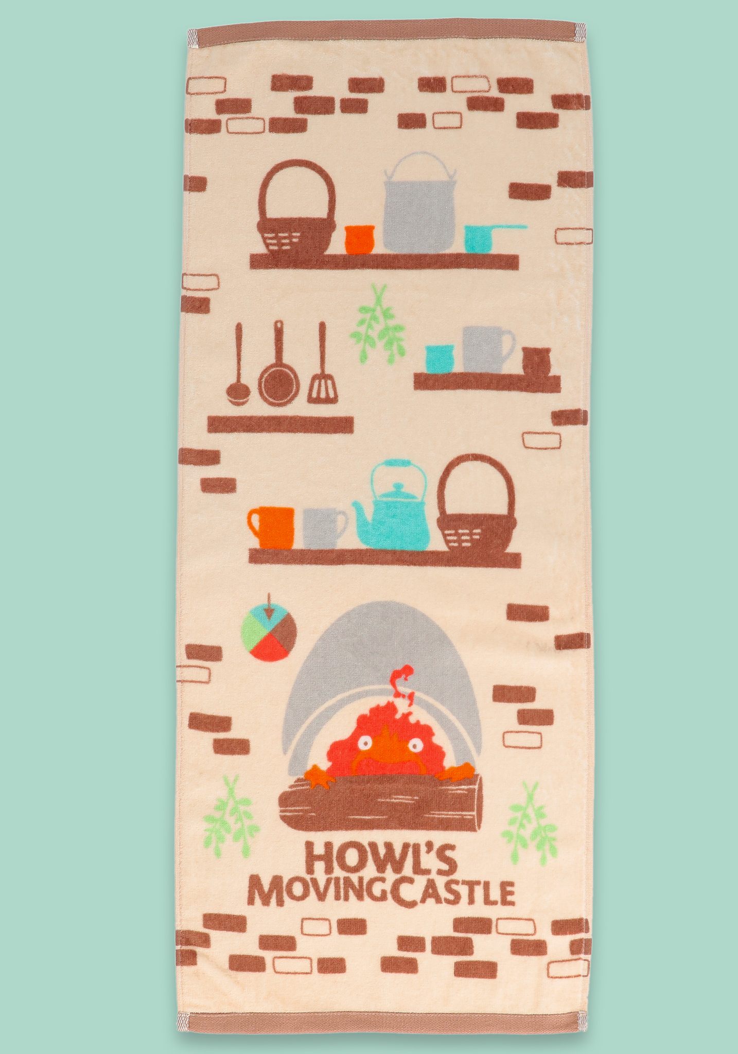 Howl’s Moving Castle Face Towel (Calcifer)