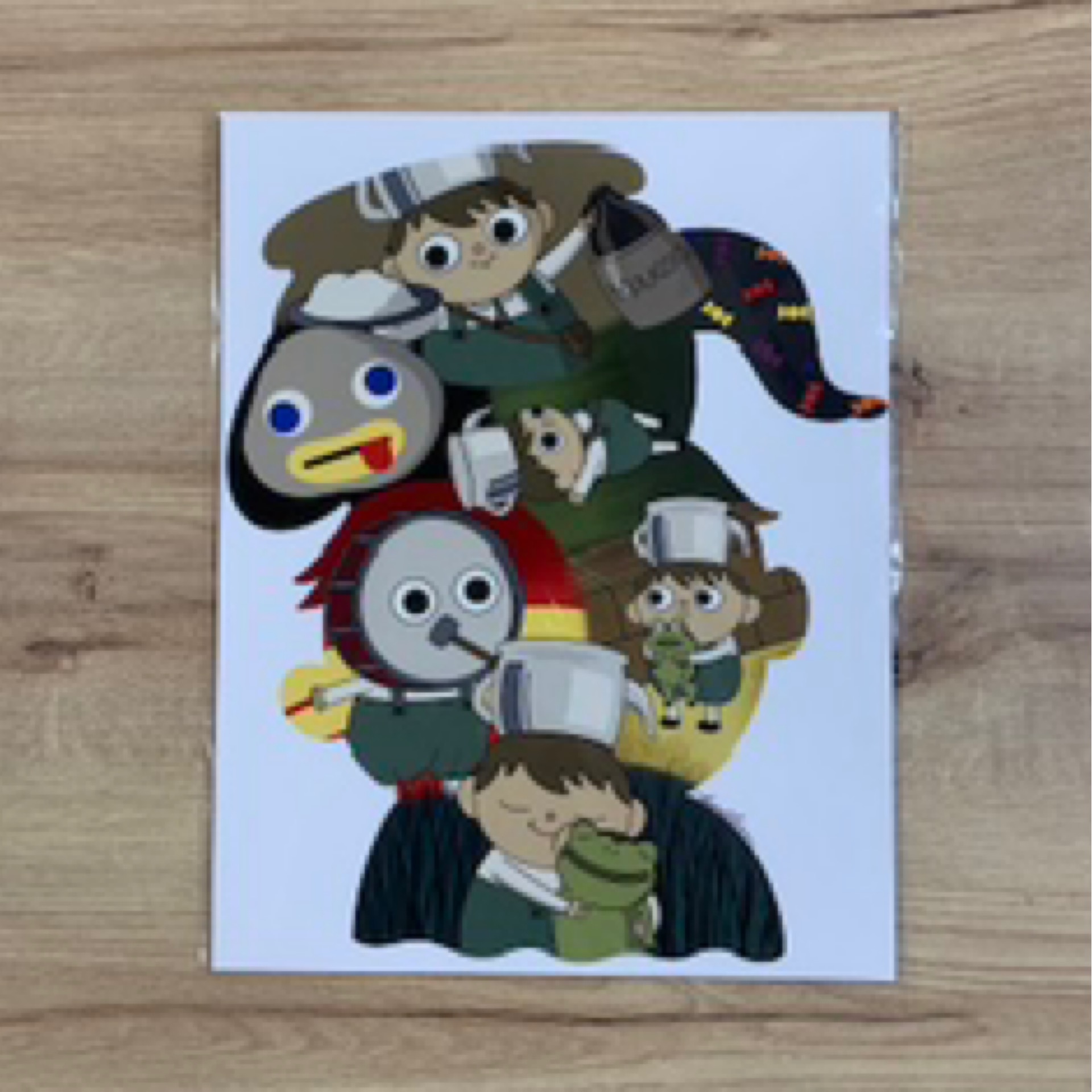Over the Garden Wall Greg inspired Print