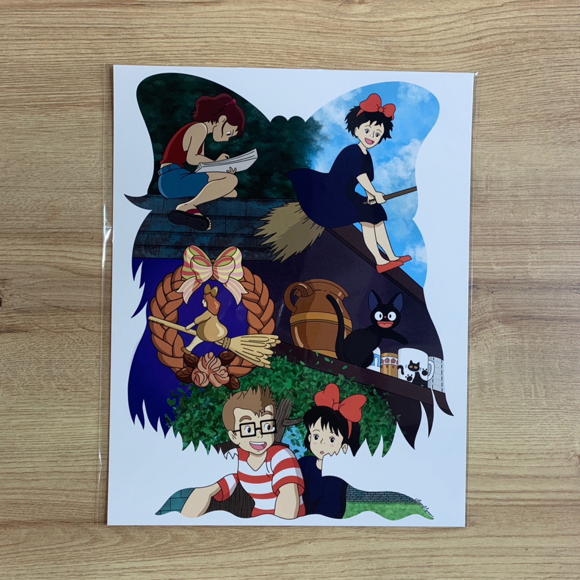 Delivery Witch Print