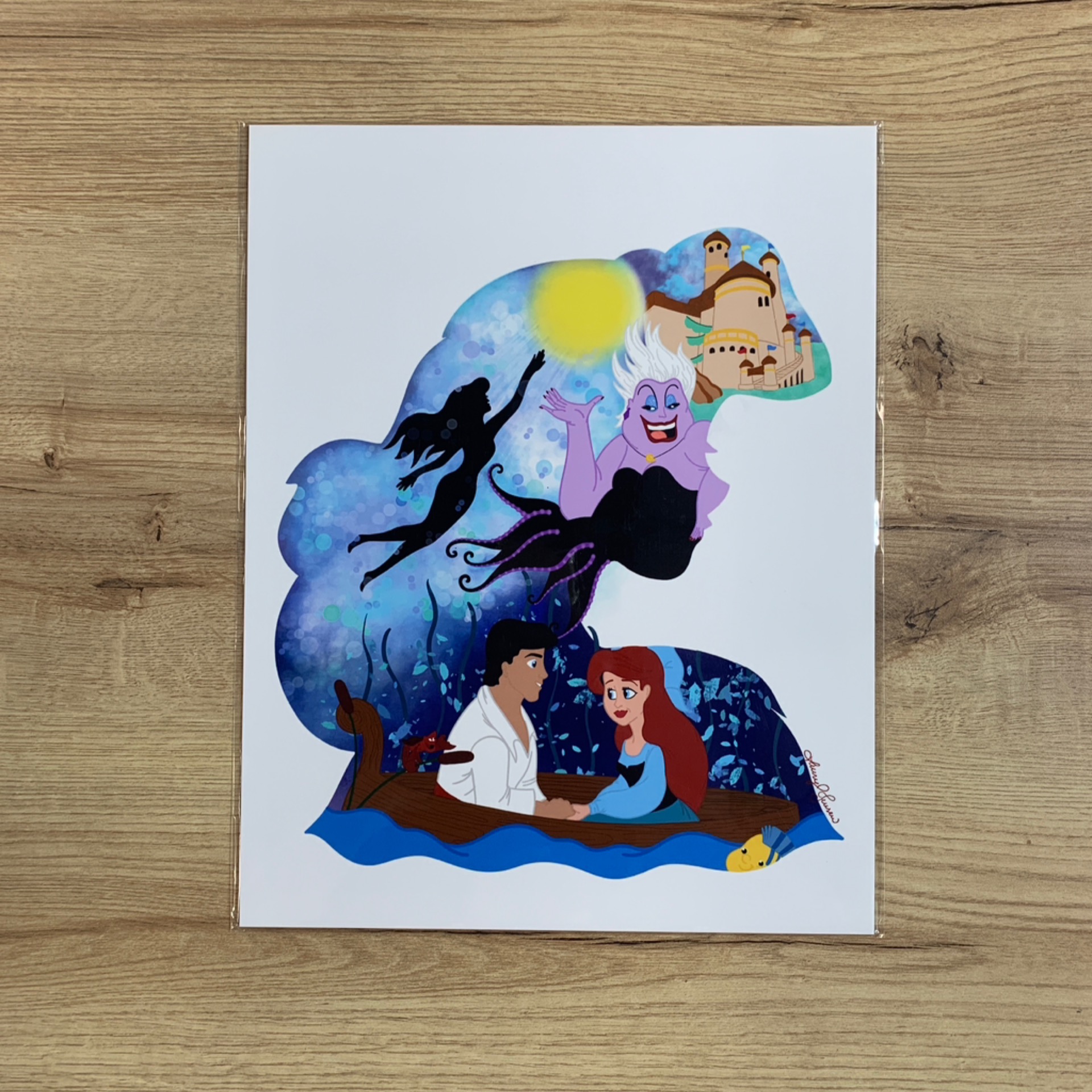 Mute Water Princess Print