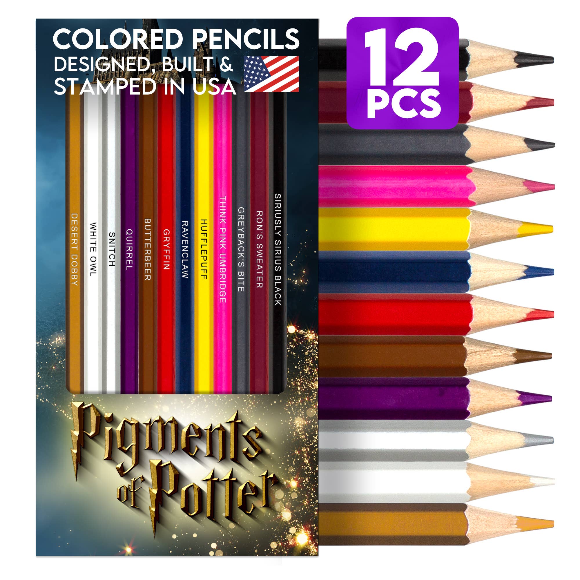 Pigments of Potter Pencil Set
