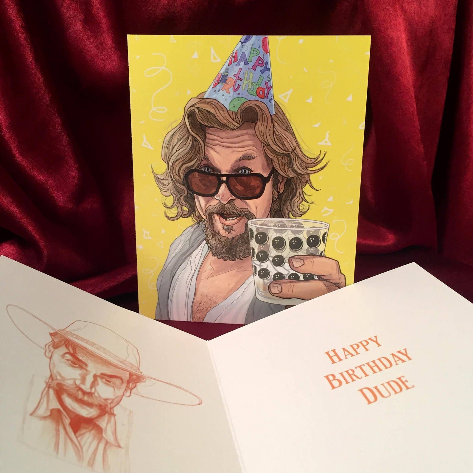 DUDE Birthday Card
