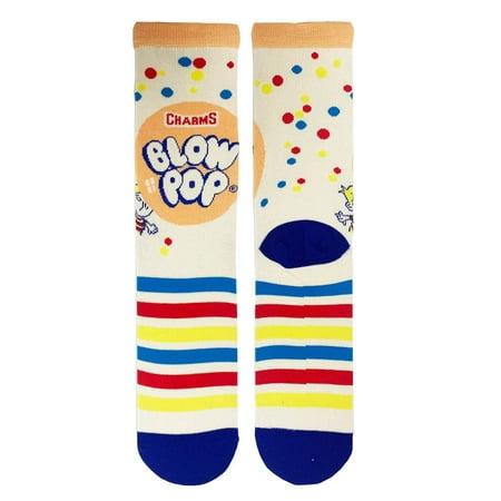 Blow POP Men’s Novelty Crew Socks