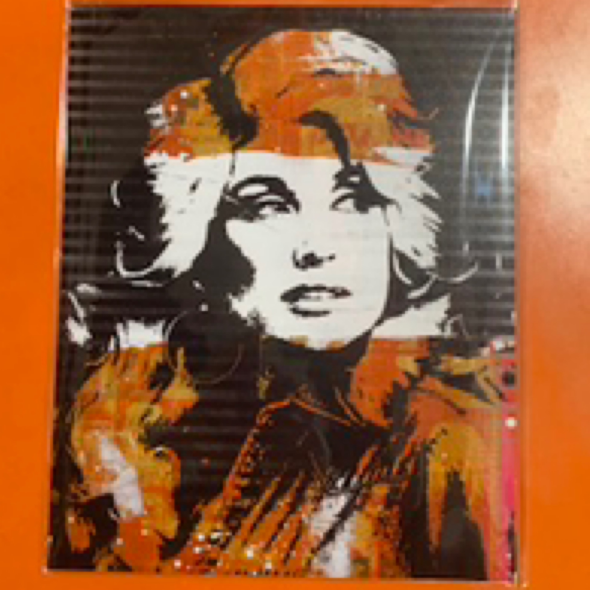 Dolly Orange print