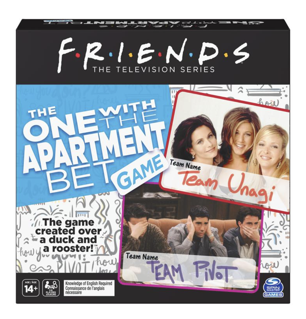 Friends TV Show One With The Apartment Party Game