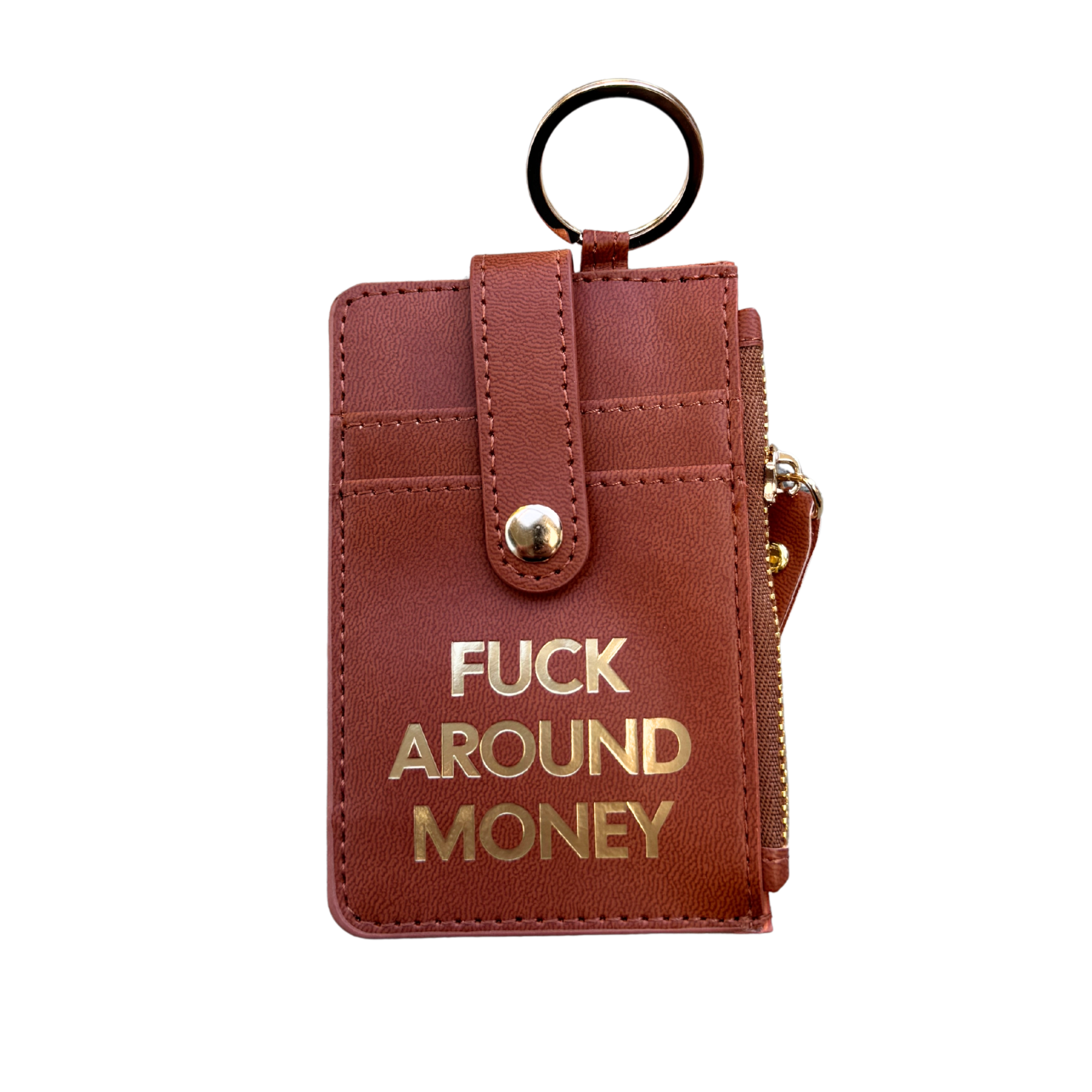 Fuck Around Money - Vice Wallet (keychain wallet, funny)