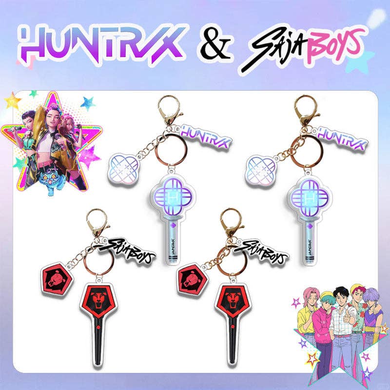 K-pop Demon Hunter inspired Acrylic keychain