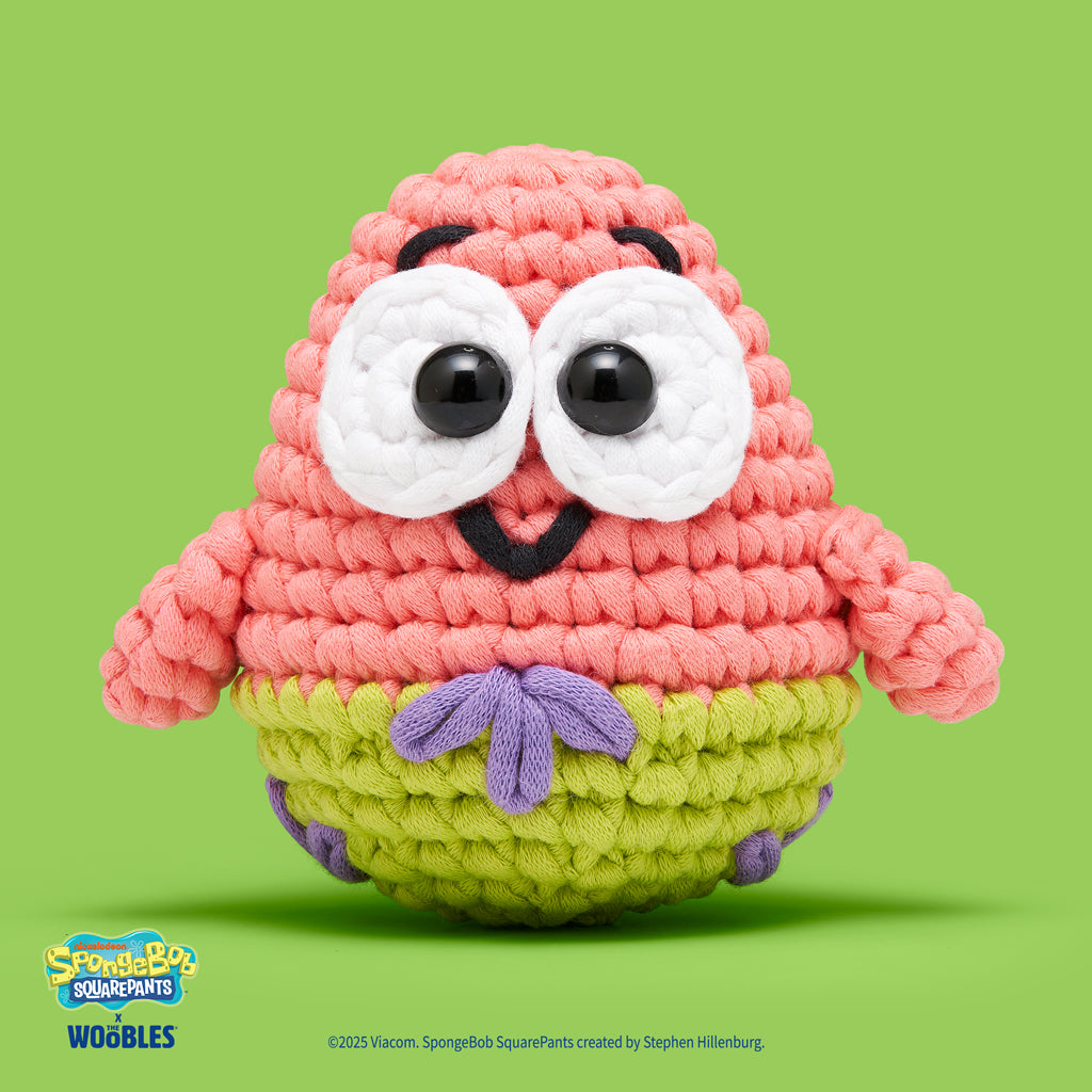 Patrick Star Woobles Crochet Kit