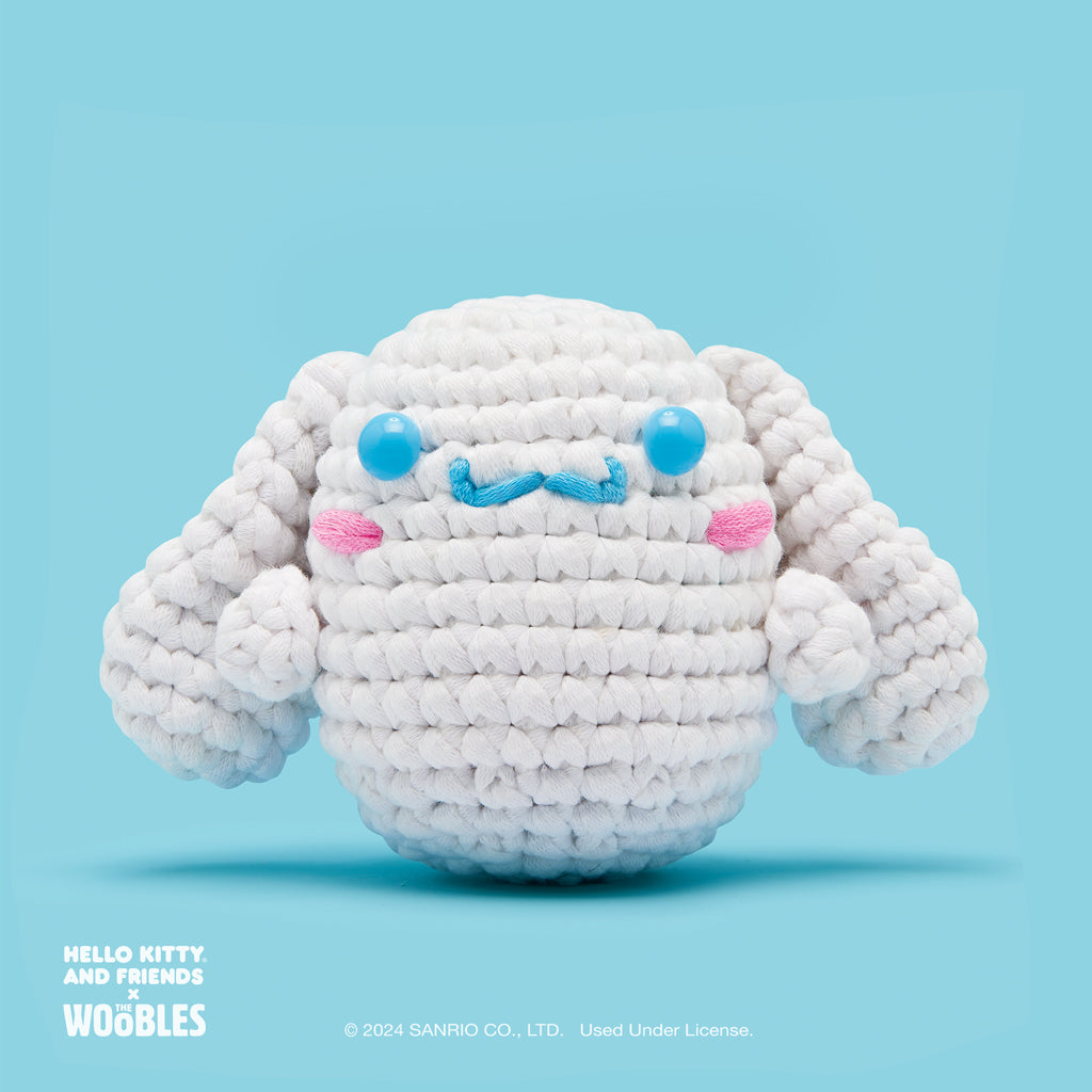 The Woobles Cinnamoroll Beginner Crochet Kit